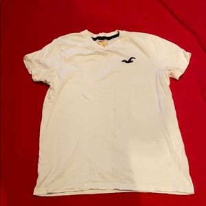 White t-shirt from Hollister